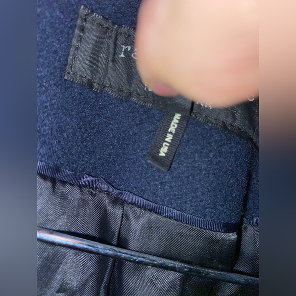 Rag & Bone New York Wool Peacoat - Picture 12 of 12